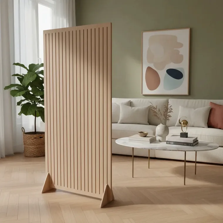 Panel Divisor Roble Varillado
